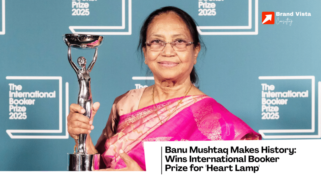 Banu Mushtaq Makes History: Wins International Booker Prize for ‘Heart Lamp’